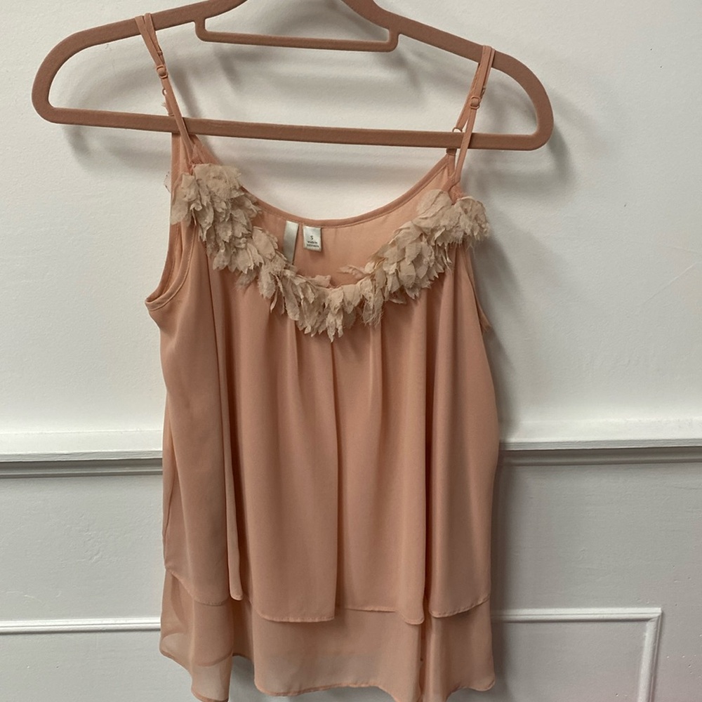 Lauren Conrad layered spaghetti strap top
